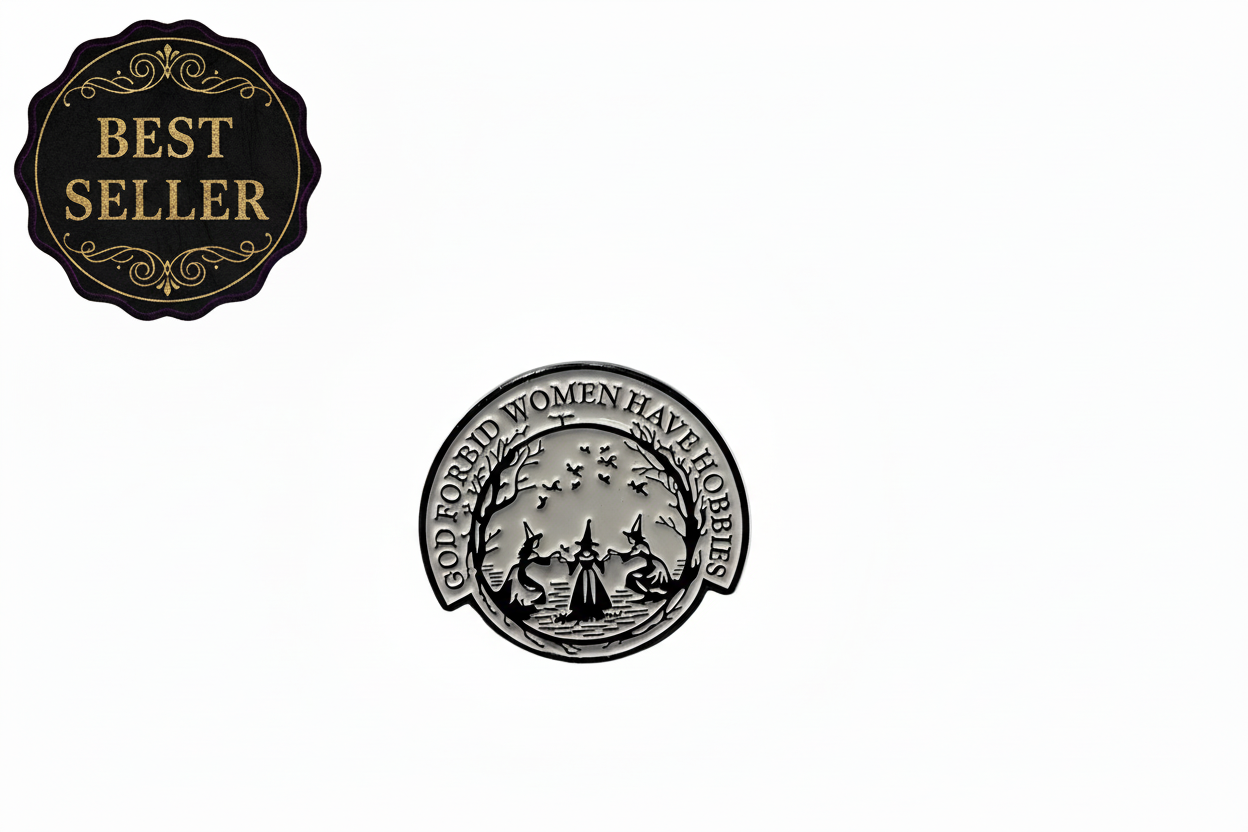 Witchy & Gothic Enamel Pins