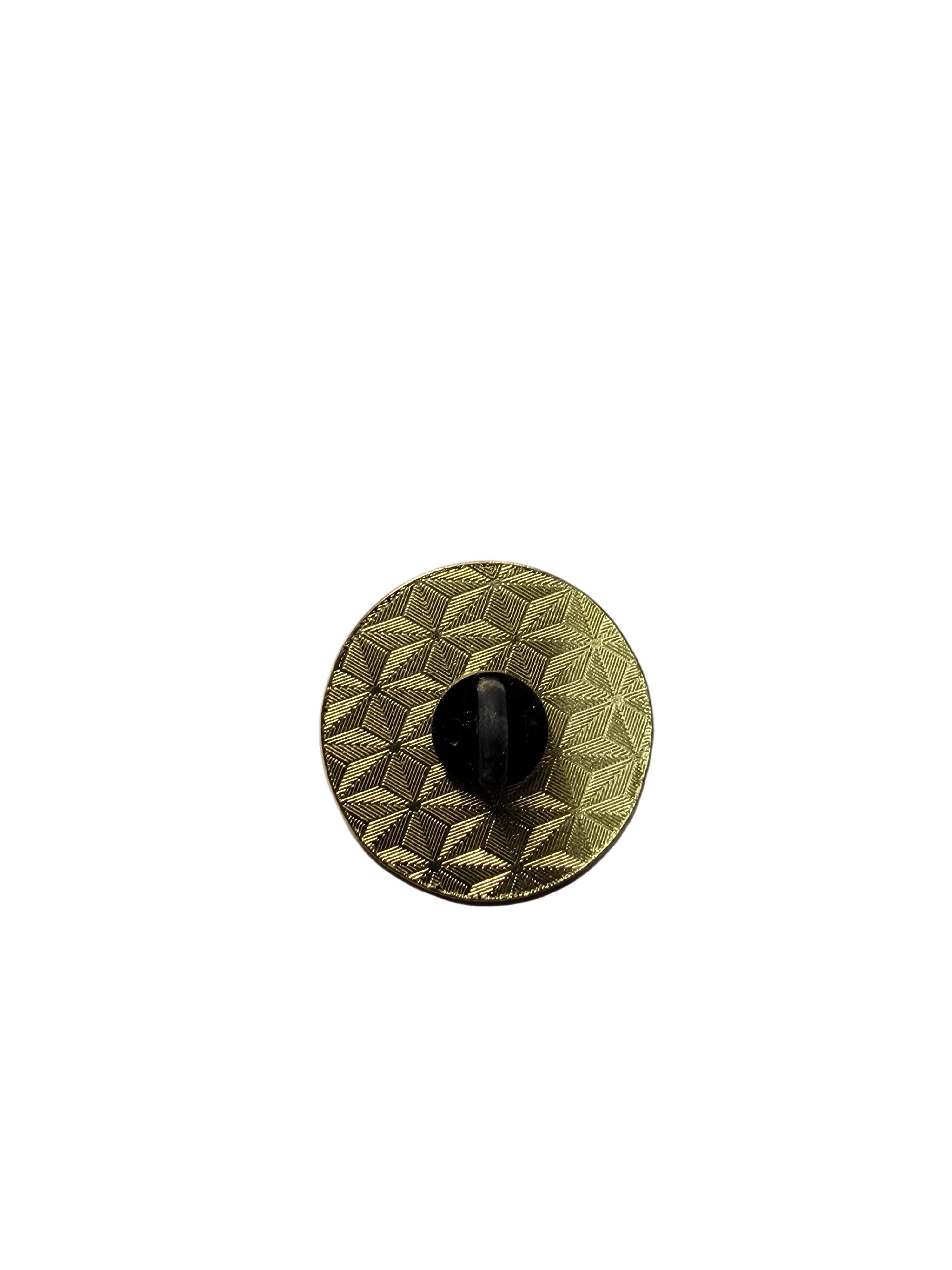 Remiel Mountain Enamel Pin- ACOTAR Inspired Night Court Pin- Black & Gold Fantasy Romance Accessory