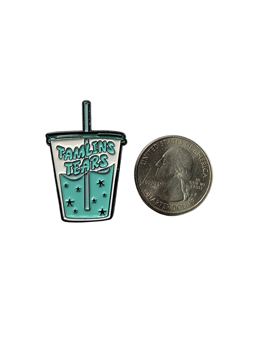 Tamlin's Tears Enamel Pin - ACOTAR Inspired Fantasy Drink Pin- Blue Potion Bottle Romantasy BookTok Accessory