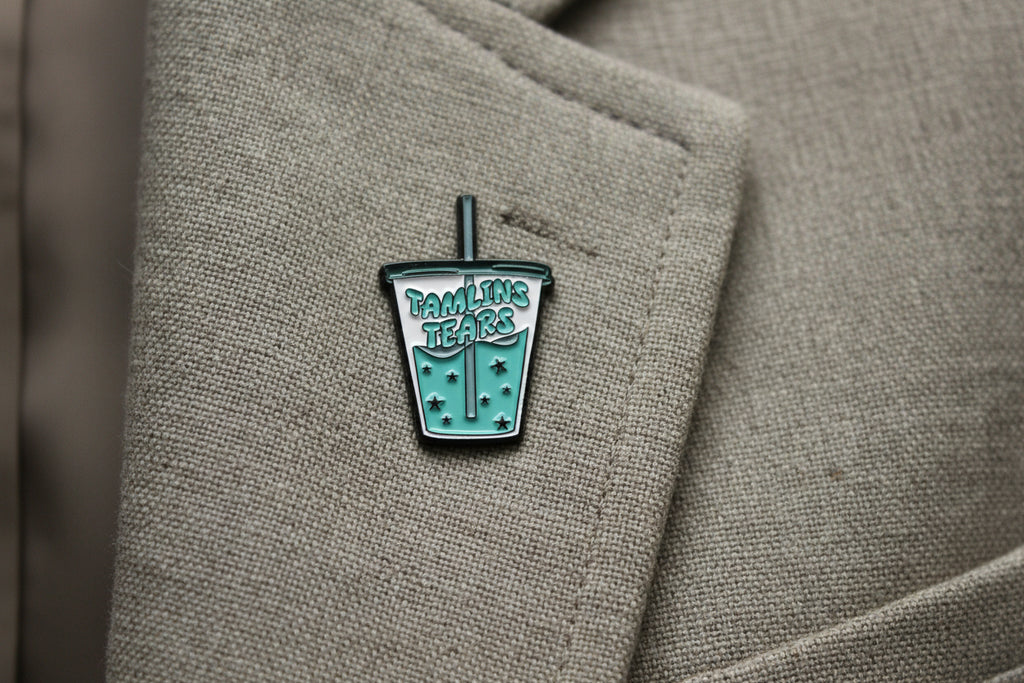 Tamlin's Tears Enamel Pin - ACOTAR Inspired Fantasy Drink Pin- Blue Potion Bottle Romantasy BookTok Accessory