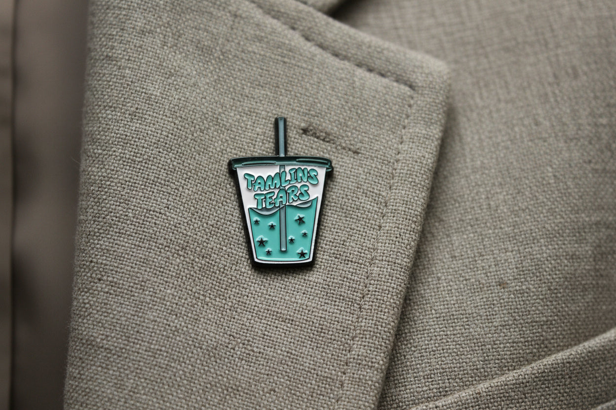 Tamlin's Tears Enamel Pin - ACOTAR Inspired Fantasy Drink Pin- Blue Potion Bottle Romantasy BookTok Accessory