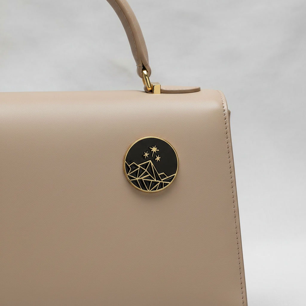 ACOTAR mt remiel pin attached to purse romtantasy brooch accessory for bags and personal style