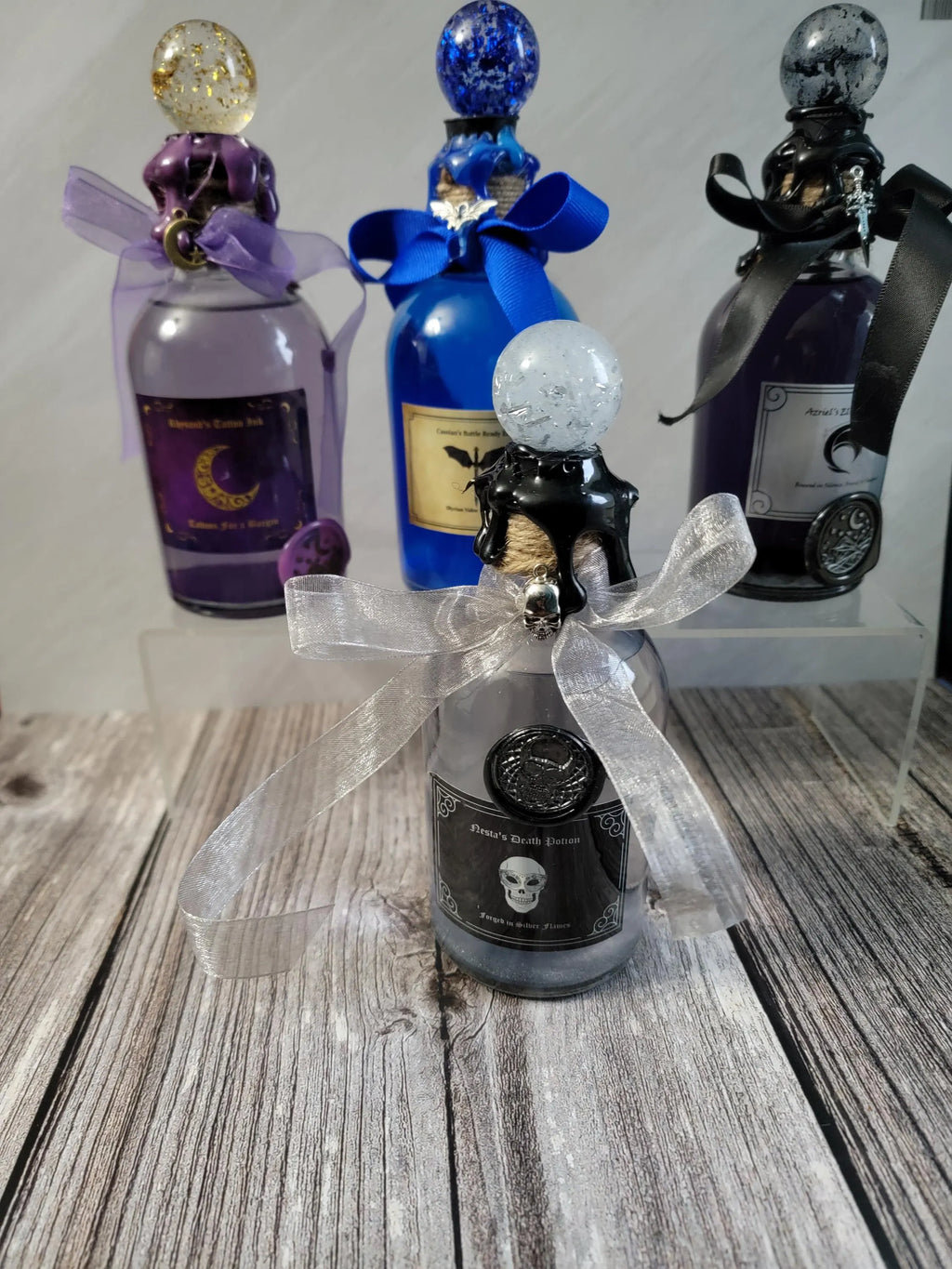 Night Court Potion Bottle – Bookish Decor with Lore Card