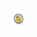 Dear Auto correct enamel pin featuring cute duck design, sarcastic gift for jackets and bags