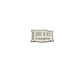 Good in bed enamel pin featuring pillow design, funny gift for jackets and bags