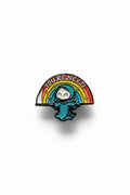 You're Next Enamel Pin featuring grim reaper, goth gift for jackets and bags 