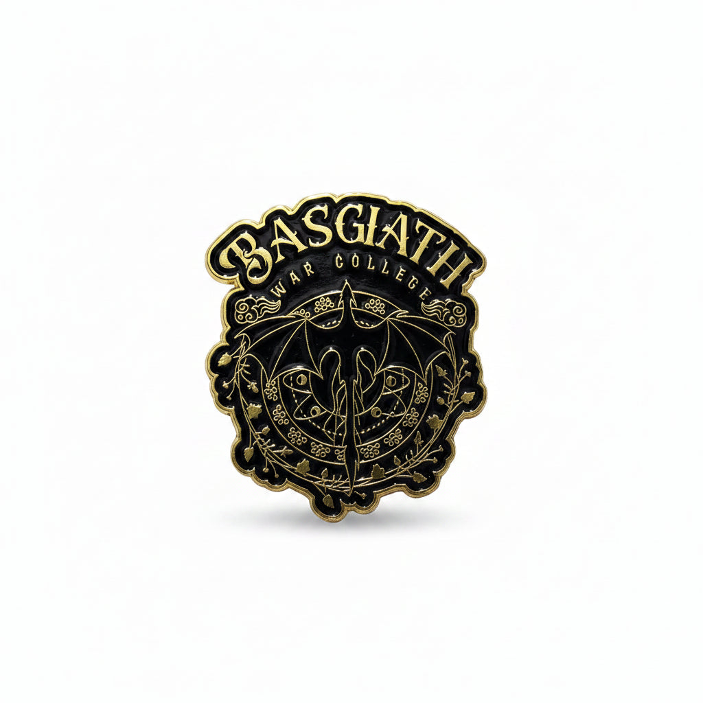 Fourth Wing Basgaith War College Enamel Pin