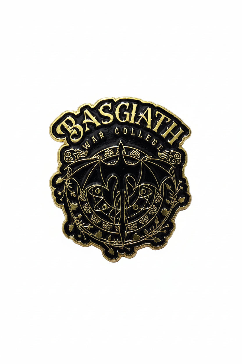 Fourth Wing Basgaith War College Enamel Pin