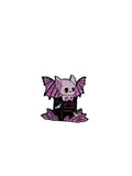 bats are my spirit animal enamel pin featuring a cute bat, goth gift for jackets and bags 
