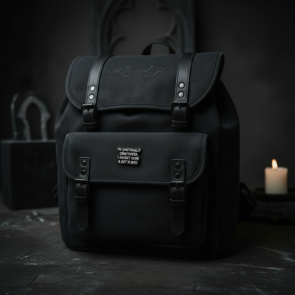 I'm Emotionally constipated I haven't given a shit in days enamel pin on backpack millenial accessory for customizing bags and school gear