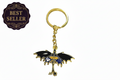 Fourth Wing Keychain, Tarin, Andarna, and Sgaeyl in Flight