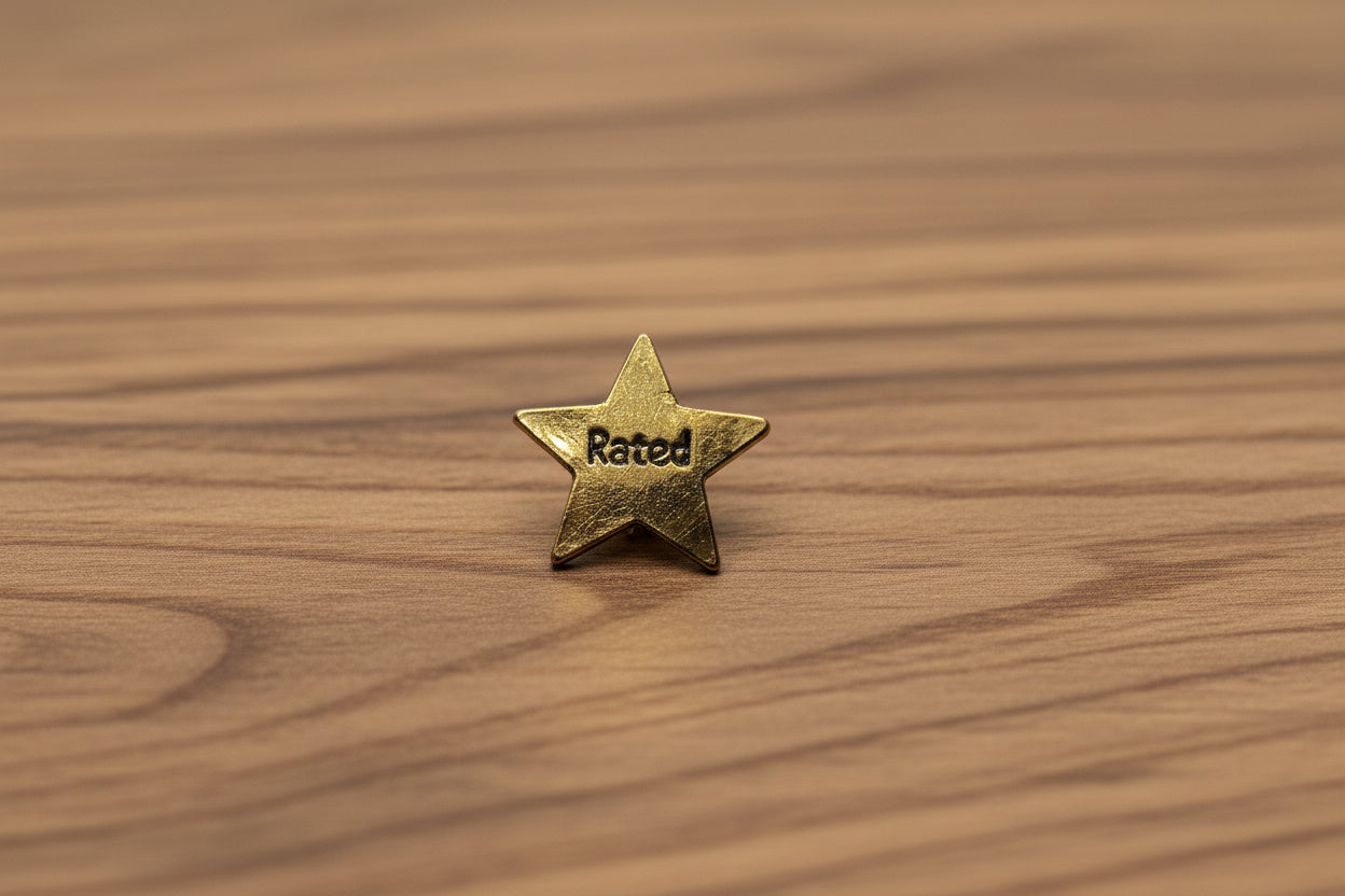 I Tried Gold Star Pin, Put On Pants Today Gold Star Pin, Went Outside Today Gold Star Enamel Pin - Funny Meme Pin, Millennial Gift,  Bookbag and Lapel Pin