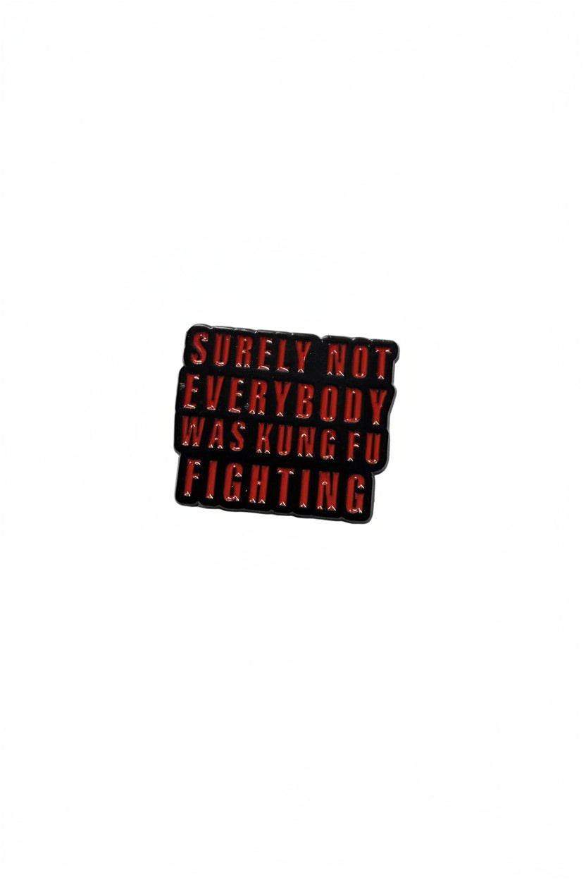 Small rectangular object with text on a gray background