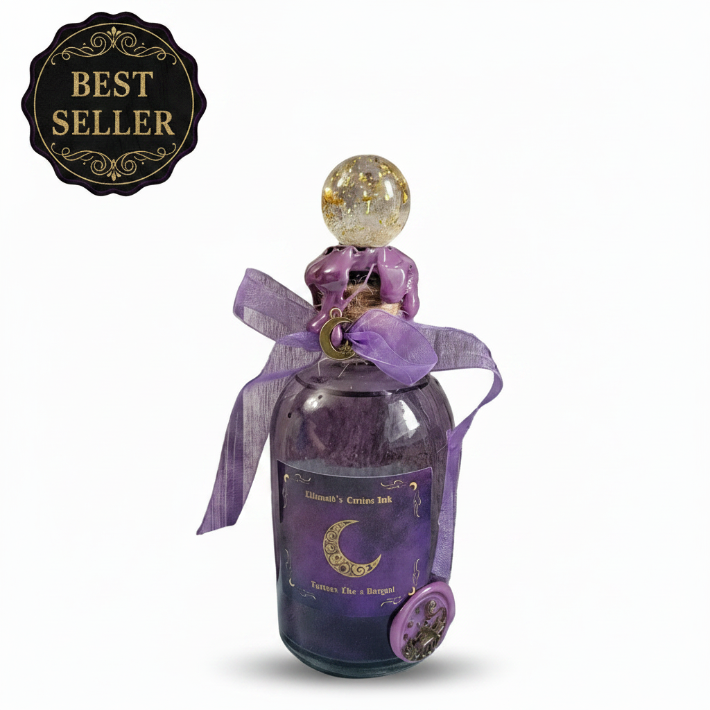Night Court Potion Bottle – Bookish Decor with Lore Card