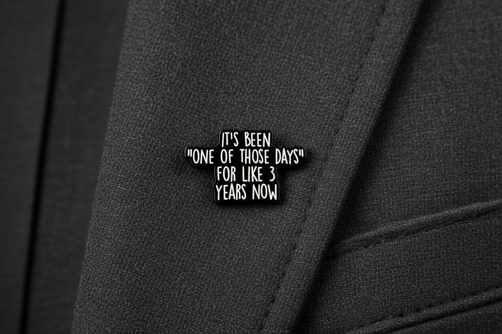 Black text on a gray background with a humorous quote.