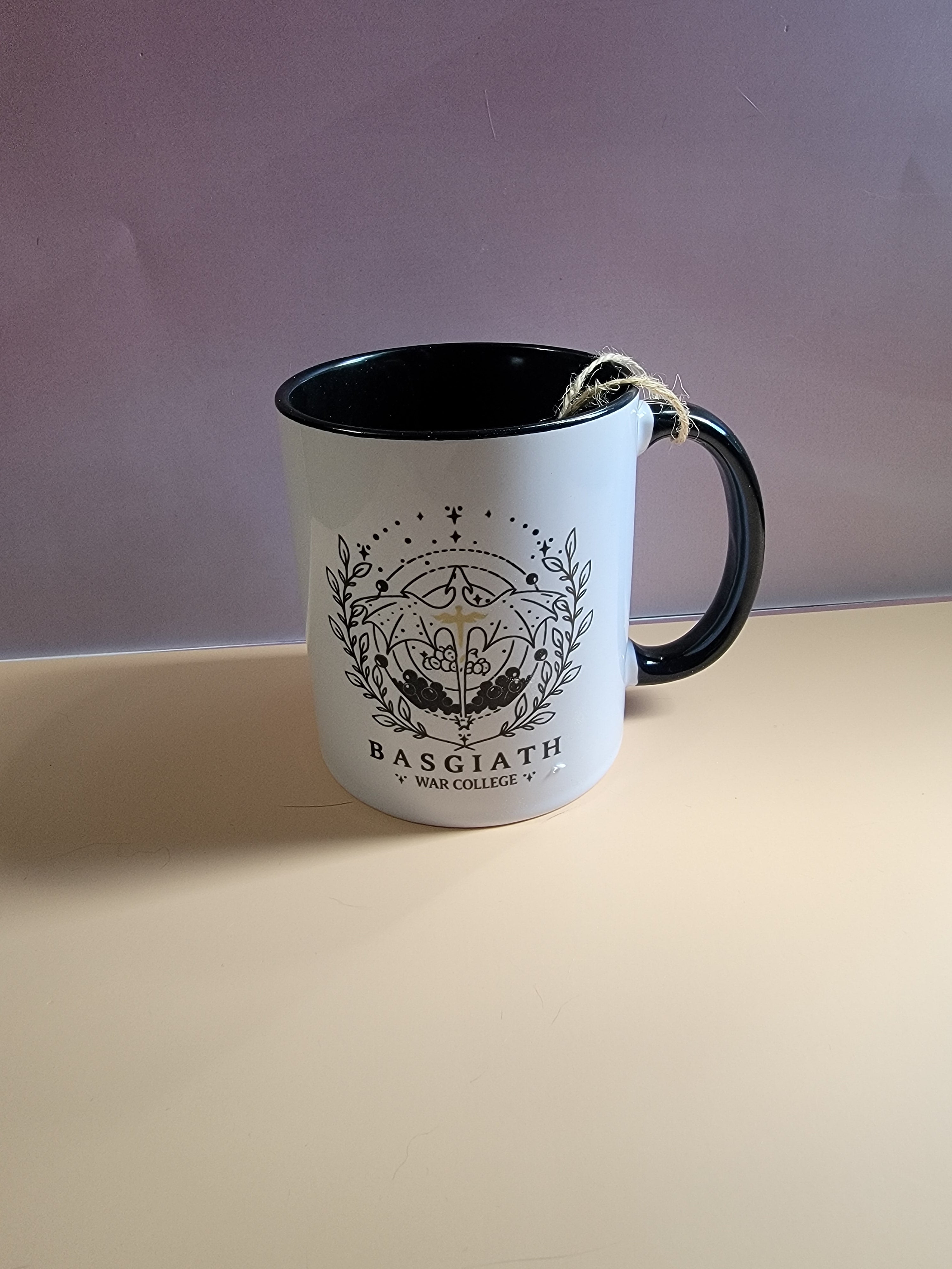 Basgiath War College Coffee Mug – Fourth Wing Inspired Booktok Fantasy Mug