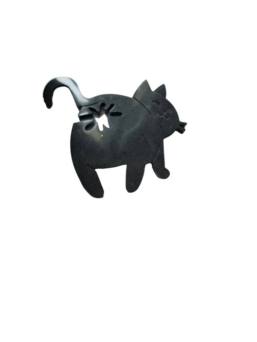 Cute Cat Butt Magnet Bread Closer – Funny Handmade Fridge Magnet for Cat Lovers