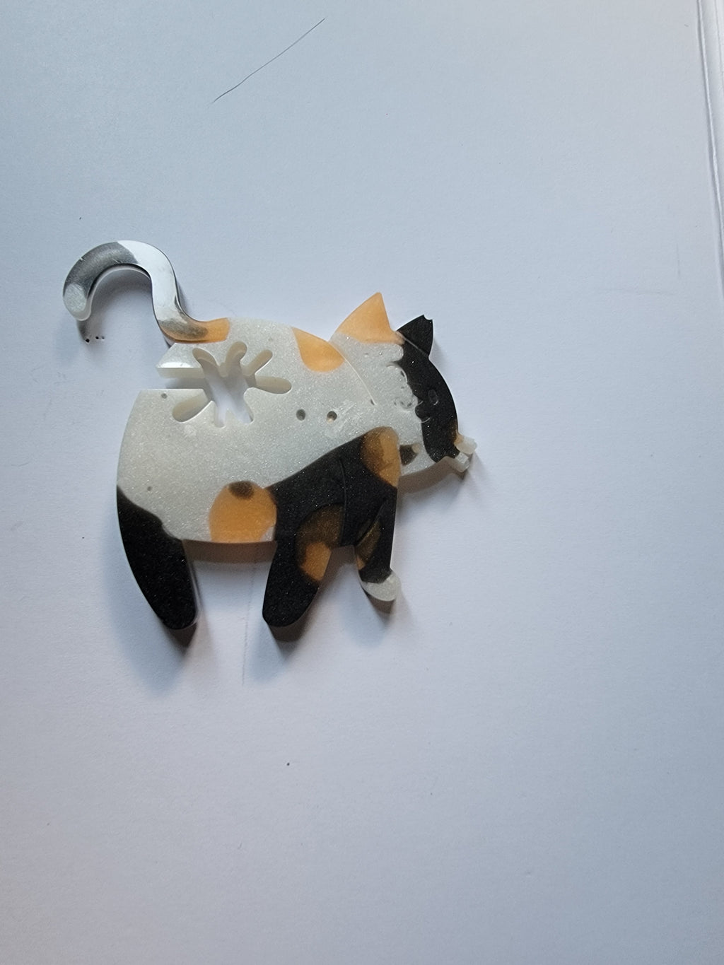 Cute Cat Butt Magnet Bread Closer – Funny Handmade Fridge Magnet for Cat Lovers