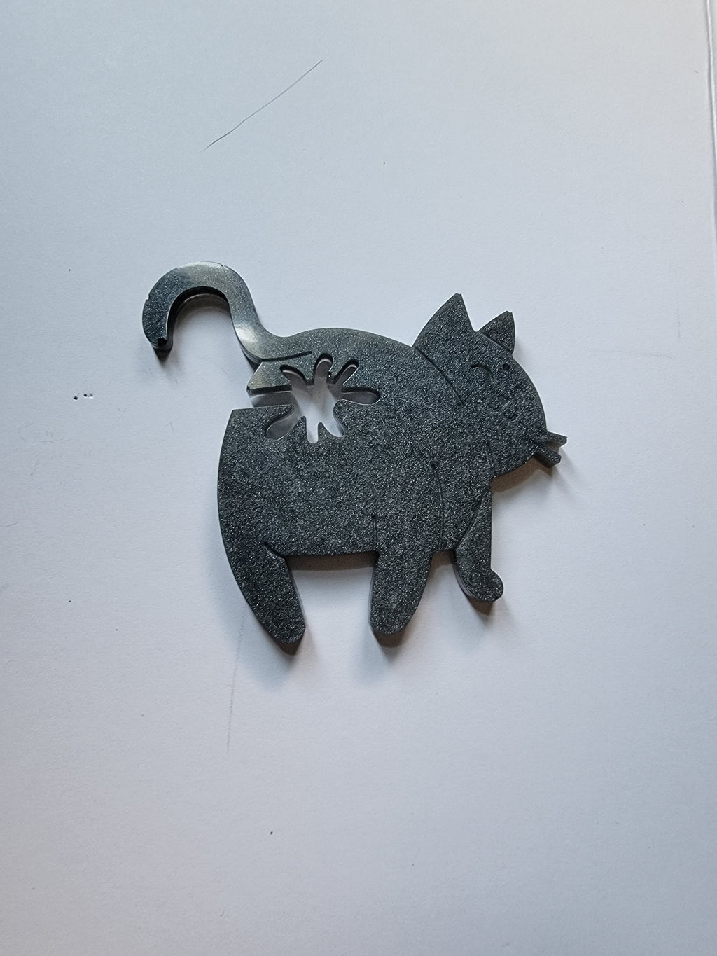 Cute Cat Butt Magnet Bread Closer – Funny Handmade Fridge Magnet for Cat Lovers