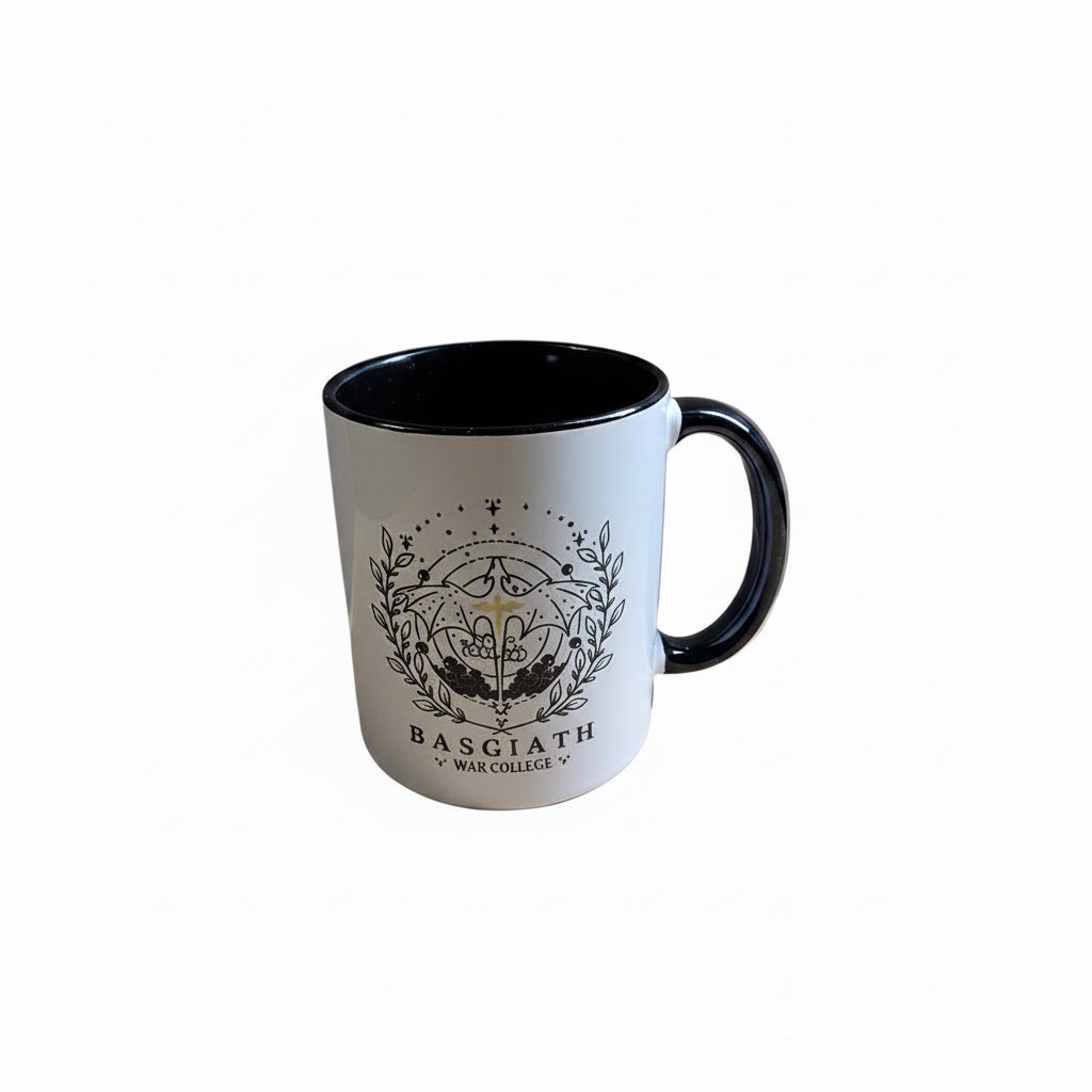 Basgiath War College Coffee Mug – Fourth Wing Inspired Booktok Fantasy Mug