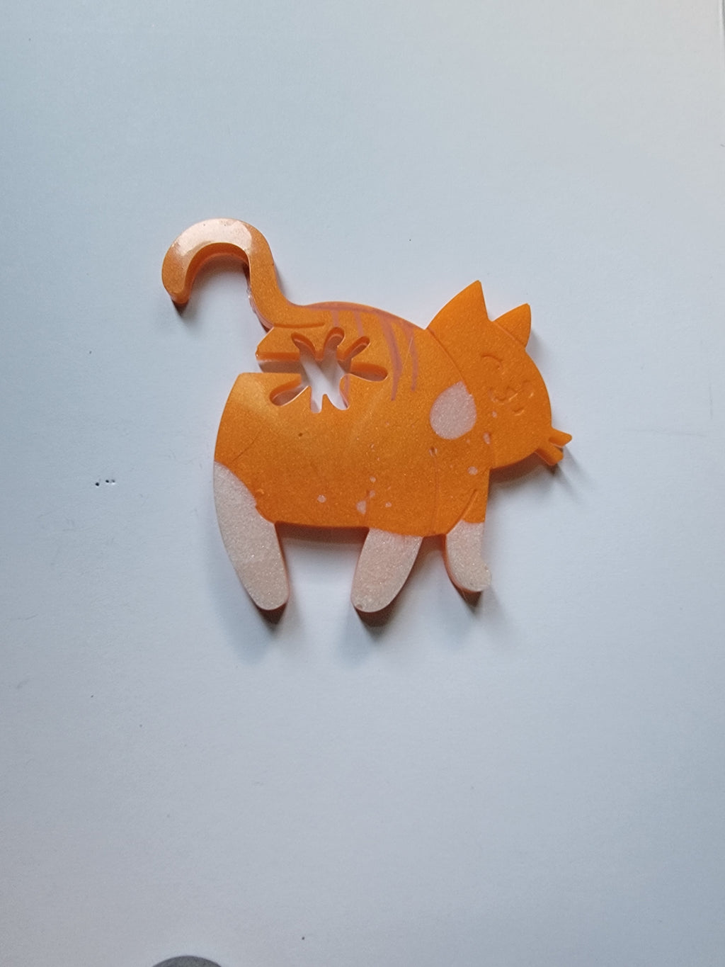 Cute Cat Butt Magnet Bread Closer – Funny Handmade Fridge Magnet for Cat Lovers