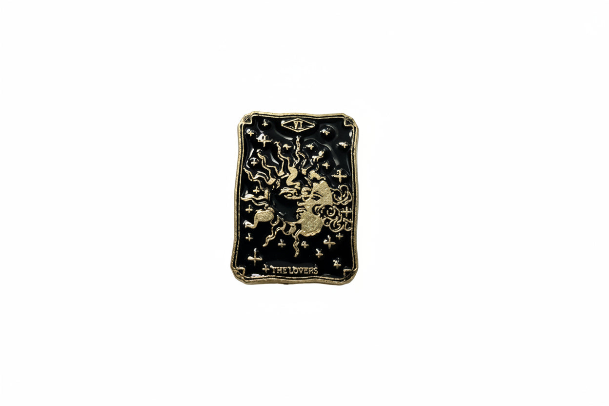 Tarot Card Enamel Pin Collection - Mystical Pin Collection, Witchy Gift, Bookbag and Lapel Pin